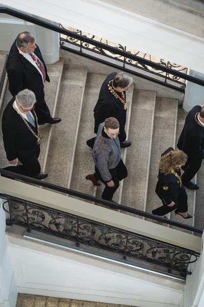 Feierliche Inauguration der Rektorin Ulrike Kuch (Universität für angewandte Kunst, 15.01.2026) Foto: eSeL.at - Robert Puteanu