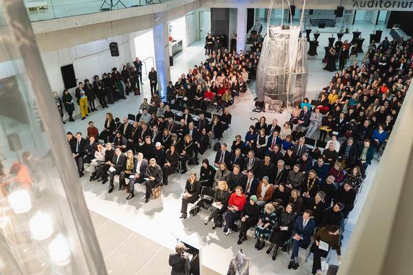 Feierliche Inauguration der Rektorin Ulrike Kuch (Universität für angewandte Kunst, 15.01.2026) Foto: eSeL.at - Robert Puteanu