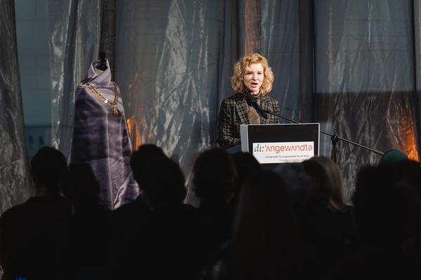 Feierliche Inauguration der Rektorin Ulrike Kuch (Universität für angewandte Kunst, 15.01.2026) Foto: eSeL.at - Robert Puteanu