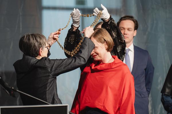 Feierliche Inauguration der Rektorin Ulrike Kuch (Universität für angewandte Kunst, 15.01.2026) Foto: eSeL.at - Robert Puteanu