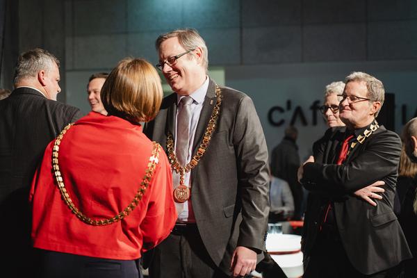 Feierliche Inauguration der Rektorin Ulrike Kuch (Universität für angewandte Kunst, 15.01.2026) Foto: eSeL.at - Robert Puteanu