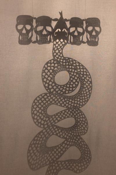 Indah Arsyad &quot;The Ultimate Breath&quot; (Weltmuseum Wien, 26.11.2025 - 25.5.2026) Foto: eSeL.at - Lorenz Seidler