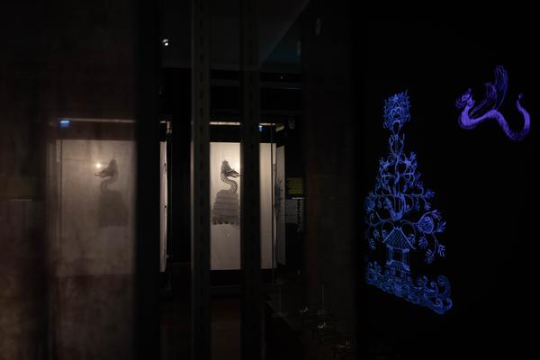 Indah Arsyad "The Ultimate Breath" (Weltmuseum Wien, 26.11.2025 - 25.5.2026) Foto: eSeL.at - Lorenz Seidler