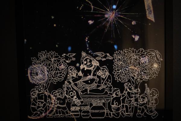 Indah Arsyad "The Ultimate Breath" (Weltmuseum Wien, 26.11.2025 - 25.5.2026) Foto: eSeL.at - Lorenz Seidler