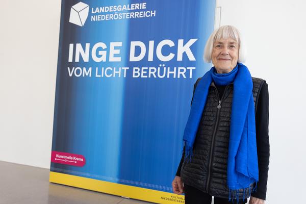 Inge Dick "Vom Licht berührt" (Landesgalerie Niederösterreich, 14.03.2026 – 24.01.2027) Foto: eSeL.at - Lorenz Seidler