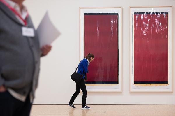 Inge Dick "Vom Licht berührt" (Landesgalerie Niederösterreich, 14.03.2026 – 24.01.2027) Foto: eSeL.at - Lorenz Seidler