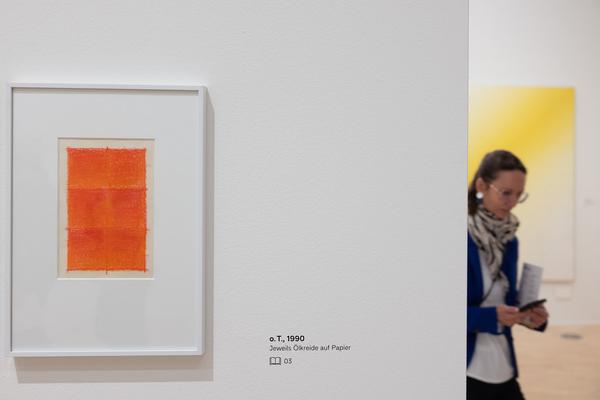 Inge Dick "Vom Licht berührt" (Landesgalerie Niederösterreich, 14.03.2026 – 24.01.2027) Foto: eSeL.at - Lorenz Seidler