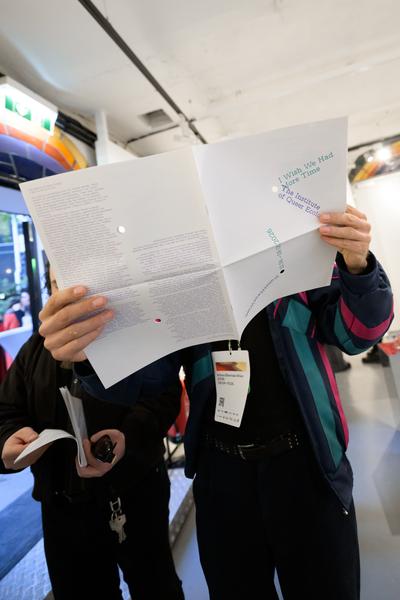 The institute of Queer Ecology "I Wish We Had More Time" (Kunst Haus Wien Garage, 10.04.2026 – 09.08.2026) Foto: eSeL.at - Joanna Pianka