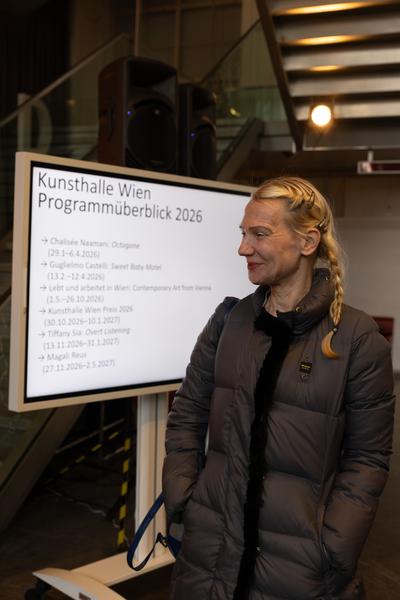 Jahrespressekonferenz 2026 (Kunsthalle Wien, 12.12.2025) Foto: eSeL.at - Lorenz Seidler