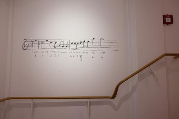 JJJJJerome Ellis "An unfinished calendar that commemorates slaves escaping their enslavers, 1673–1886" (11.9. - 22.11.2026, Secession - Grafisches Kabinett) Foto: eSeL.at - Lorenz Seidler