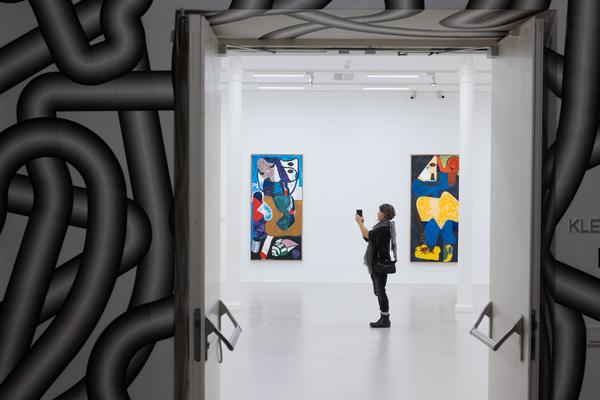 Joe Bradley (Kunsthalle Krems, 22.11.2025 – 06.04.2026) Foto: eSeL.at - Lorenz Seidler