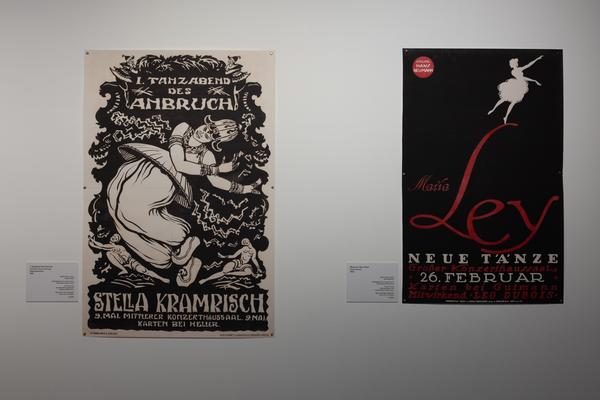 Johann Strauss. Rausch und Ekstase. Feministischer Ausdruckstanz im Plakat 1900-1933 (MAK, 17.6.2025—2.11.2025) Foto: eSeL.at - Lorenz Seidler