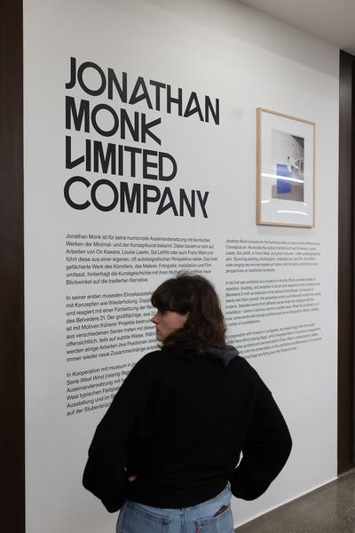 Jonathan Monk "Limited Company" (Belvedere 21, 23.5. - 21.9.2025) Foto: eSeL.at - Lorenz Seidler