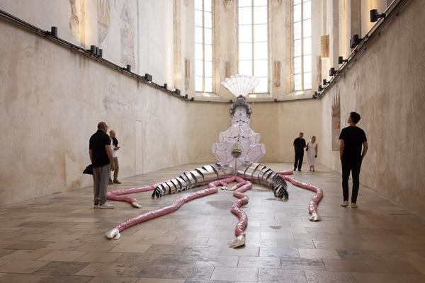 Julia Belova "Sacrum Monstrum" (Dominikanerkirche Krems, 28.6. - 26-10.2025) Foto: eSeL.at - Lorenz Seidler