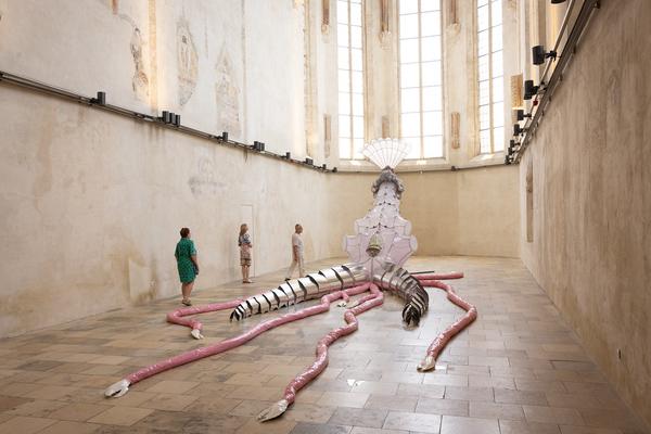 Julia Belova "Sacrum Monstrum" (Dominikanerkirche Krems, 28.6. - 26-10.2025) Foto: eSeL.at - Lorenz Seidler