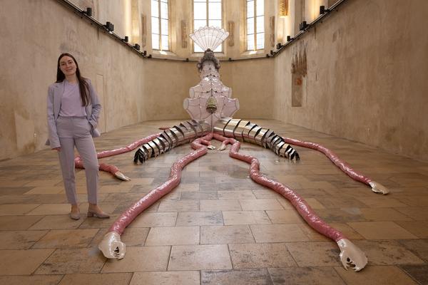 Julia Belova "Sacrum Monstrum" (Dominikanerkirche Krems, 28.6. - 26-10.2025) Foto: eSeL.at - Lorenz Seidler