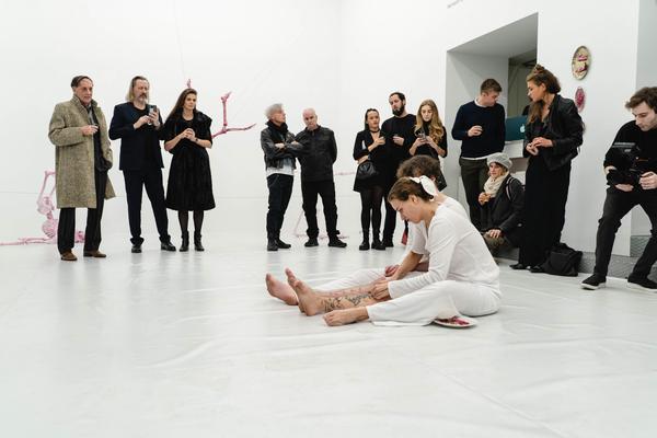 Kata Oelschlägel - Sewn Together (Nitsch Foundation, 13.11.2025) Foto: eSeL.at - Robert Puteanu