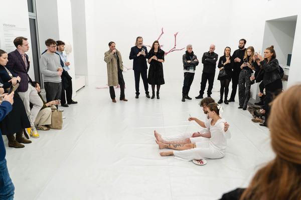 Kata Oelschlägel - Sewn Together (Nitsch Foundation, 13.11.2025) Foto: eSeL.at - Robert Puteanu