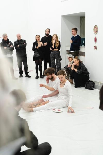 Kata Oelschlägel - Sewn Together (Nitsch Foundation, 13.11.2025) Foto: eSeL.at - Robert Puteanu