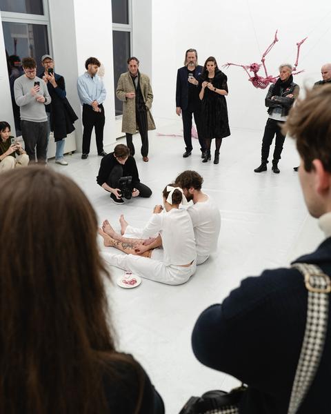 Kata Oelschlägel - Sewn Together (Nitsch Foundation, 13.11.2025) Foto: eSeL.at - Robert Puteanu