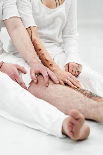 Kata Oelschlägel - Sewn Together (Nitsch Foundation, 13.11.2025) Foto: eSeL.at - Robert Puteanu