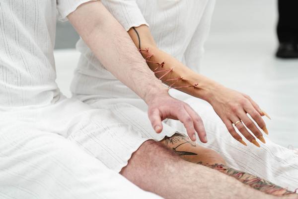 Kata Oelschlägel - Sewn Together (Nitsch Foundation, 13.11.2025) Foto: eSeL.at - Robert Puteanu