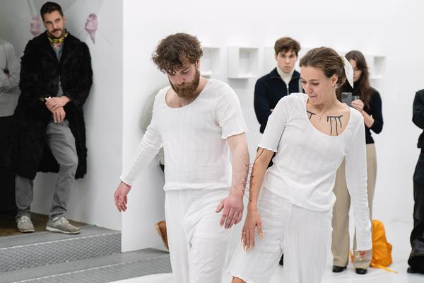 Kata Oelschlägel - Sewn Together (Nitsch Foundation, 13.11.2025) Foto: eSeL.at - Robert Puteanu