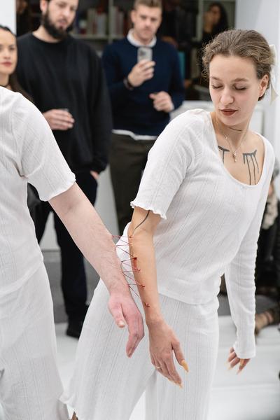 Kata Oelschlägel - Sewn Together (Nitsch Foundation, 13.11.2025) Foto: eSeL.at - Robert Puteanu