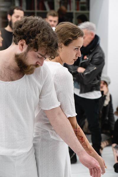 Kata Oelschlägel - Sewn Together (Nitsch Foundation, 13.11.2025) Foto: eSeL.at - Robert Puteanu