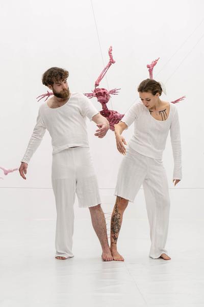 Kata Oelschlägel - Sewn Together (Nitsch Foundation, 13.11.2025) Foto: eSeL.at - Robert Puteanu