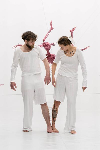 Kata Oelschlägel - Sewn Together (Nitsch Foundation, 13.11.2025) Foto: eSeL.at - Robert Puteanu