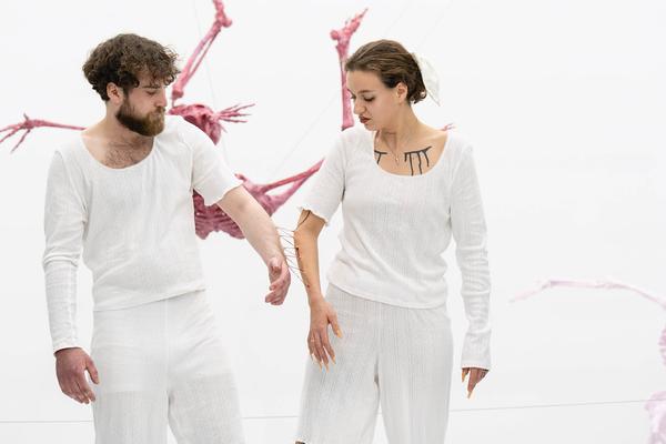 Kata Oelschlägel - Sewn Together (Nitsch Foundation, 13.11.2025) Foto: eSeL.at - Robert Puteanu