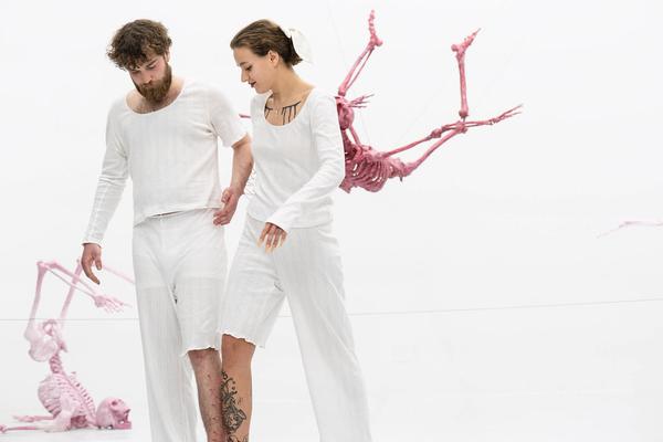 Kata Oelschlägel - Sewn Together (Nitsch Foundation, 13.11.2025) Foto: eSeL.at - Robert Puteanu