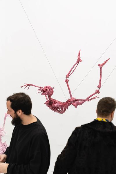 Kata Oelschlägel - Sewn Together (Nitsch Foundation, 13.11.2025) Foto: eSeL.at - Robert Puteanu