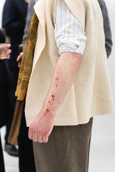 Kata Oelschlägel - Sewn Together (Nitsch Foundation, 13.11.2025) Foto: eSeL.at - Robert Puteanu