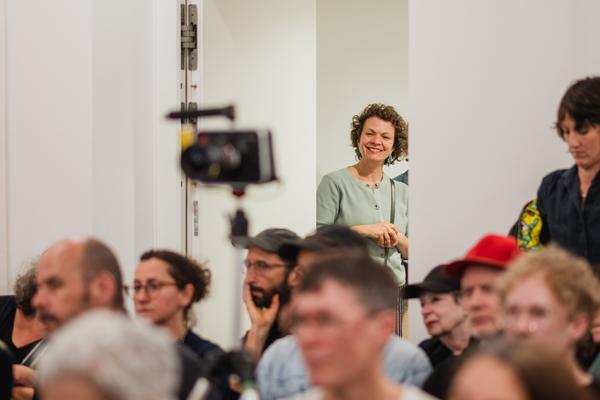 Eröffnung Katherine Hubbard  &amp; Onyeka Igwe (Secession, 11.6.2026) Foto: eSeL.at - Natascha Unkart