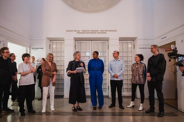 Eröffnung Katherine Hubbard  &amp; Onyeka Igwe (Secession, 11.6.2026) Foto: eSeL.at - Natascha Unkart