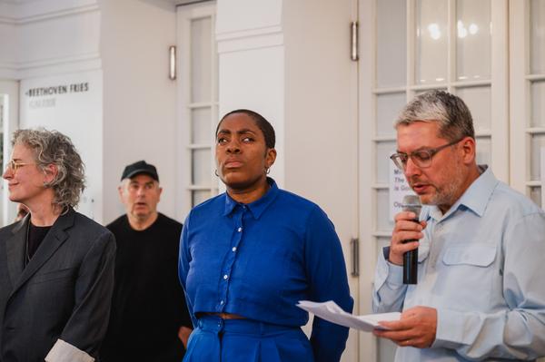 Eröffnung Katherine Hubbard  &amp; Onyeka Igwe (Secession, 11.6.2026) Foto: eSeL.at - Natascha Unkart