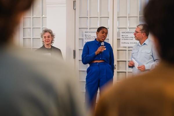 Eröffnung Katherine Hubbard  &amp; Onyeka Igwe (Secession, 11.6.2026) Foto: eSeL.at - Natascha Unkart