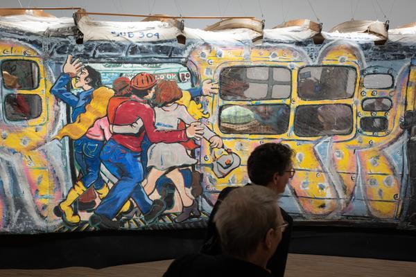 KAWS. ART &amp; COMIX (Albertina Modern, 3.4. - 27.9.2026) Foto: eSeL.at - Lorenz Seidler