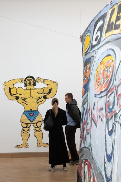 KAWS. ART &amp; COMIX (Albertina Modern, 3.4. - 27.9.2026) Foto: eSeL.at - Lorenz Seidler