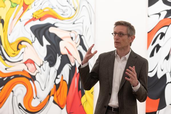 KAWS. ART &amp; COMIX (Albertina Modern, 3.4. - 27.9.2026) Foto: eSeL.at - Lorenz Seidler