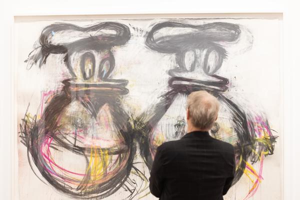 KAWS. ART &amp; COMIX (Albertina Modern, 3.4. - 27.9.2026) Foto: eSeL.at - Lorenz Seidler