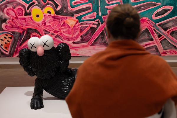 KAWS. ART &amp; COMIX (Albertina Modern, 3.4. - 27.9.2026) Foto: eSeL.at - Lorenz Seidler