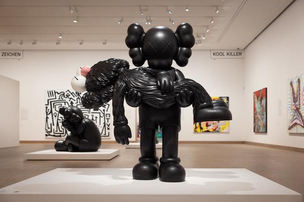 KAWS. ART &amp; COMIX (Albertina Modern, 3.4. - 27.9.2026) Foto: eSeL.at - Lorenz Seidler