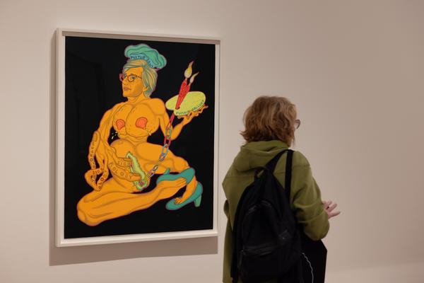 KAWS. ART &amp; COMIX (Albertina Modern, 3.4. - 27.9.2026) Foto: eSeL.at - Lorenz Seidler