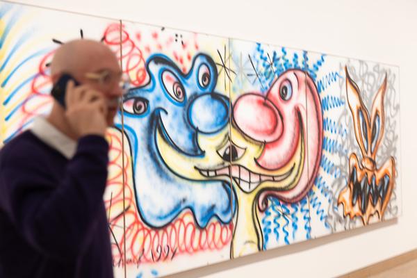 KAWS. ART &amp; COMIX (Albertina Modern, 3.4. - 27.9.2026) Foto: eSeL.at - Lorenz Seidler