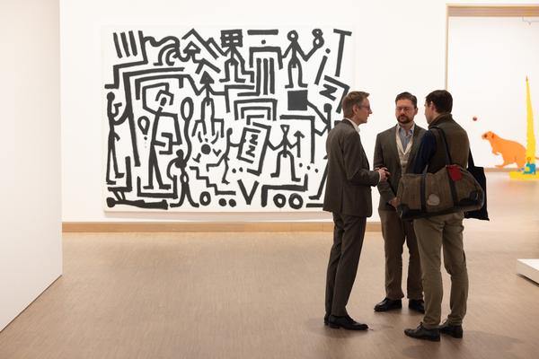 KAWS. ART &amp; COMIX (Albertina Modern, 3.4. - 27.9.2026) Foto: eSeL.at - Lorenz Seidler