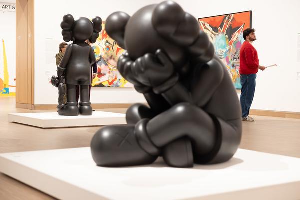 KAWS. ART &amp; COMIX (Albertina Modern, 3.4. - 27.9.2026) Foto: eSeL.at - Lorenz Seidler