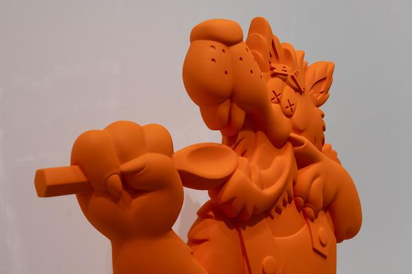 KAWS. ART &amp; COMIX (Albertina Modern, 3.4. - 27.9.2026) Foto: eSeL.at - Lorenz Seidler